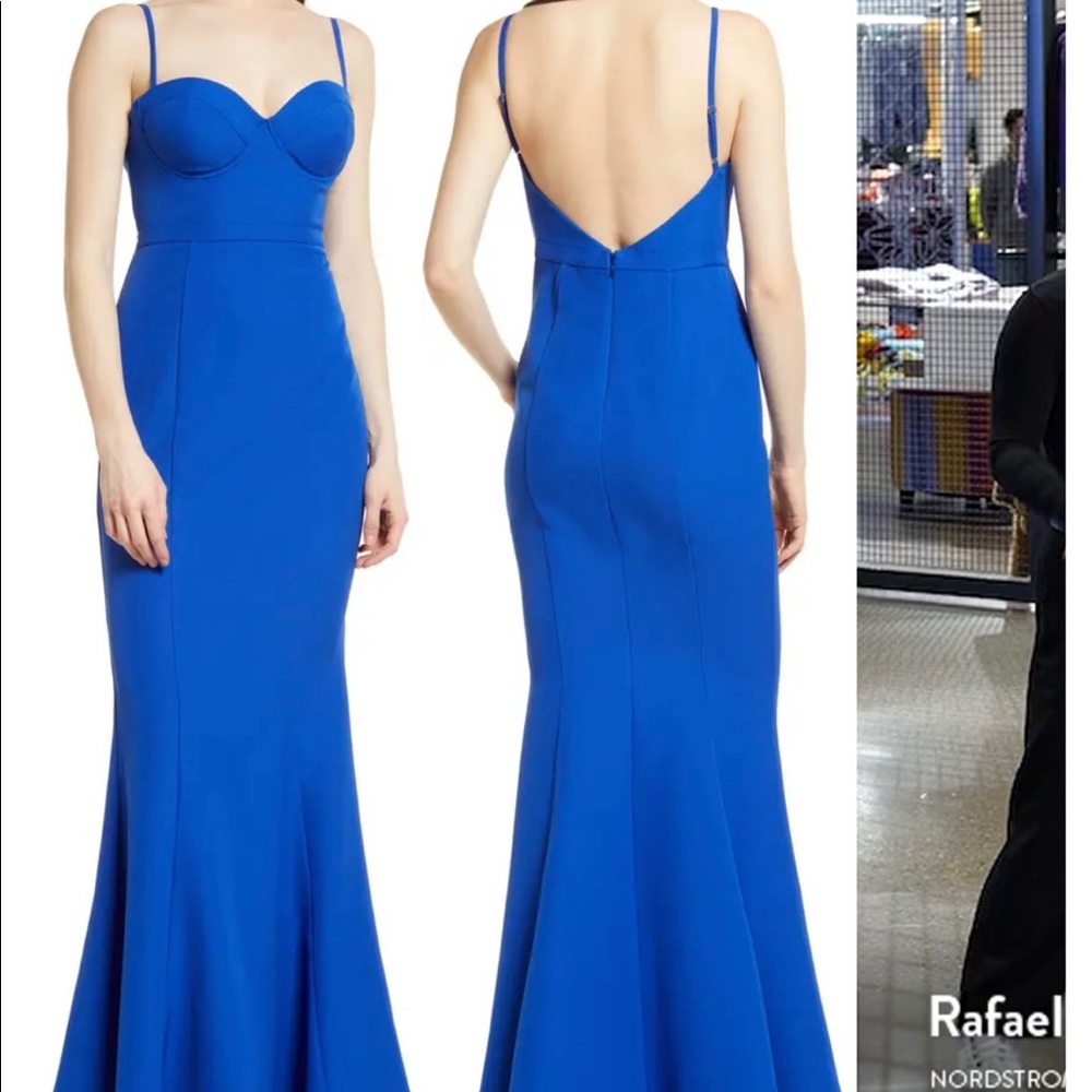 Royal Blue Evening Gown